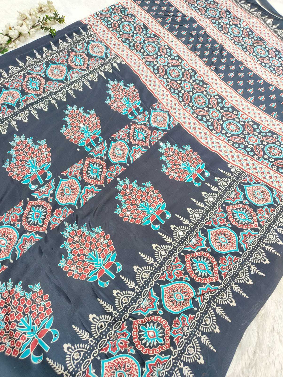 Printed Saree
