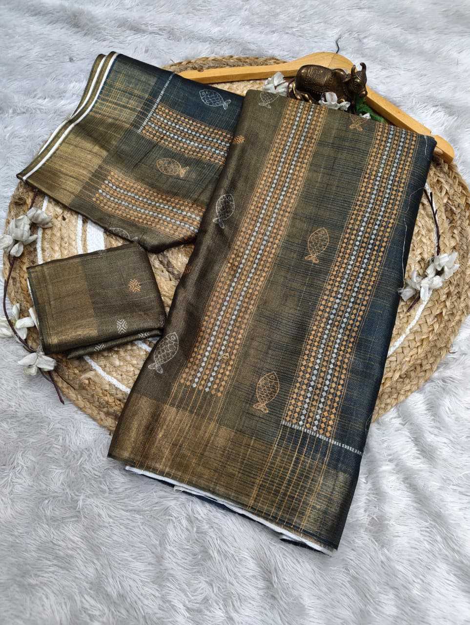 Handloom Silk Printed Saree