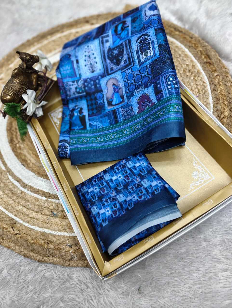 Premium Silk Printed Saree