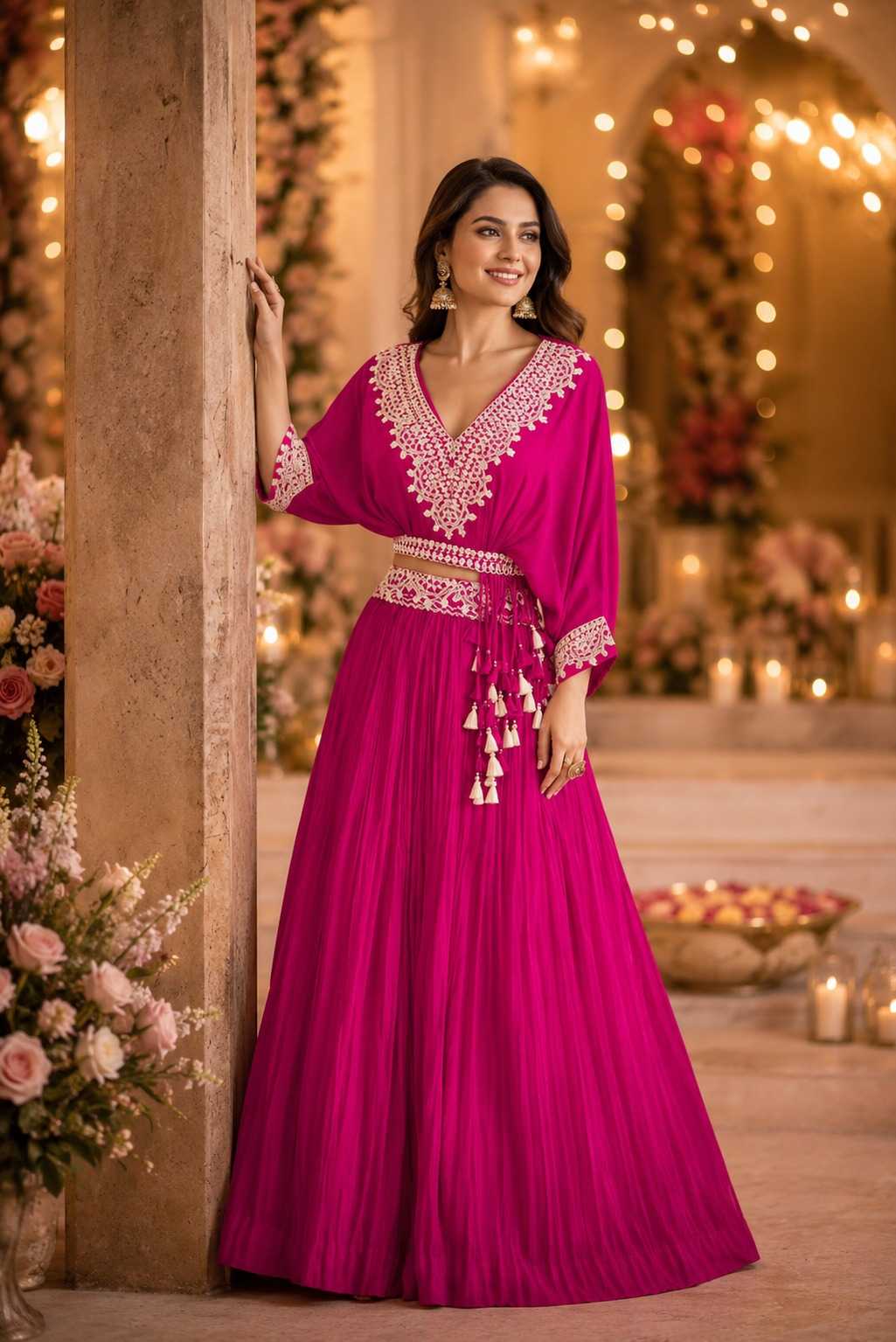 Lekha Crepe Silk Embroidery Suit