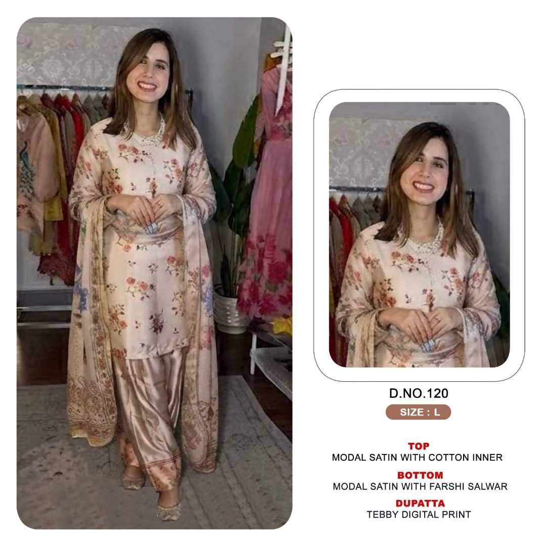 Rajnandini Satin Ladies Suit