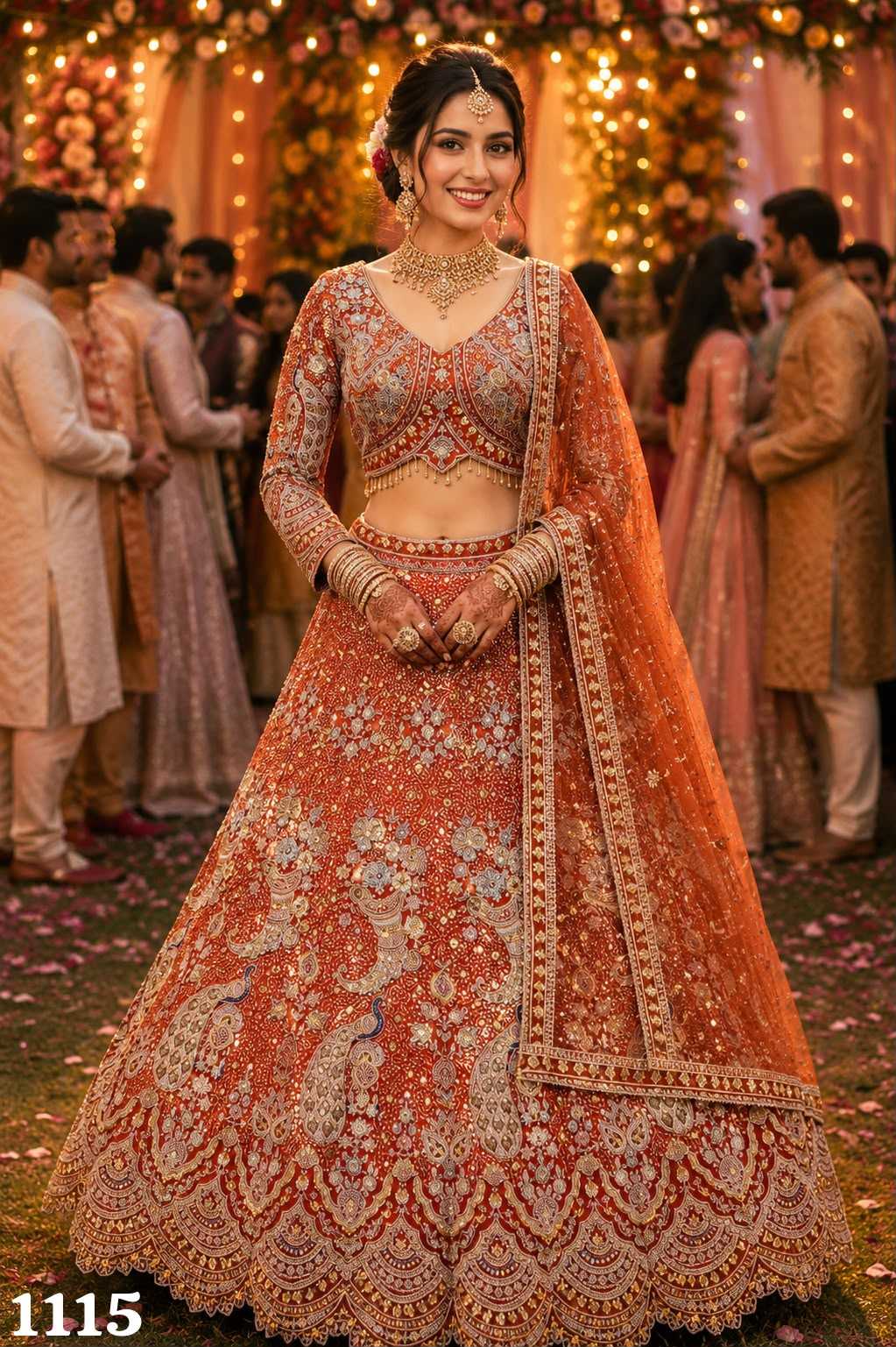 Net Fancy Lehenga