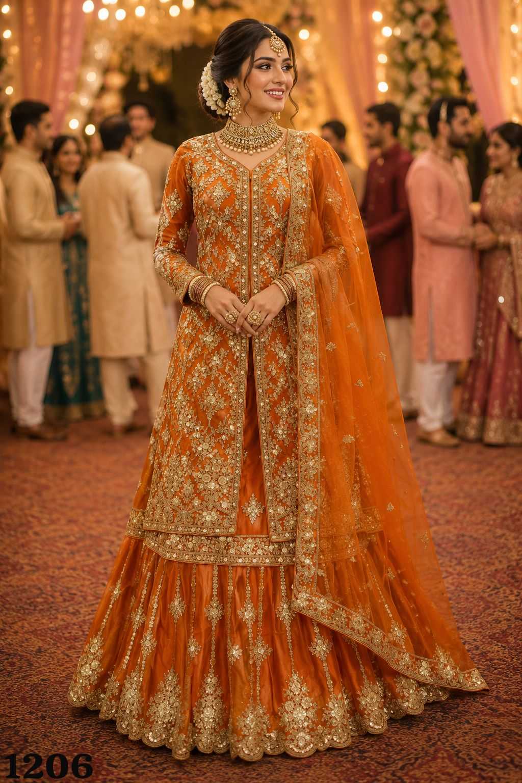 Mrudangi Suhana Net Fancy Lehenga