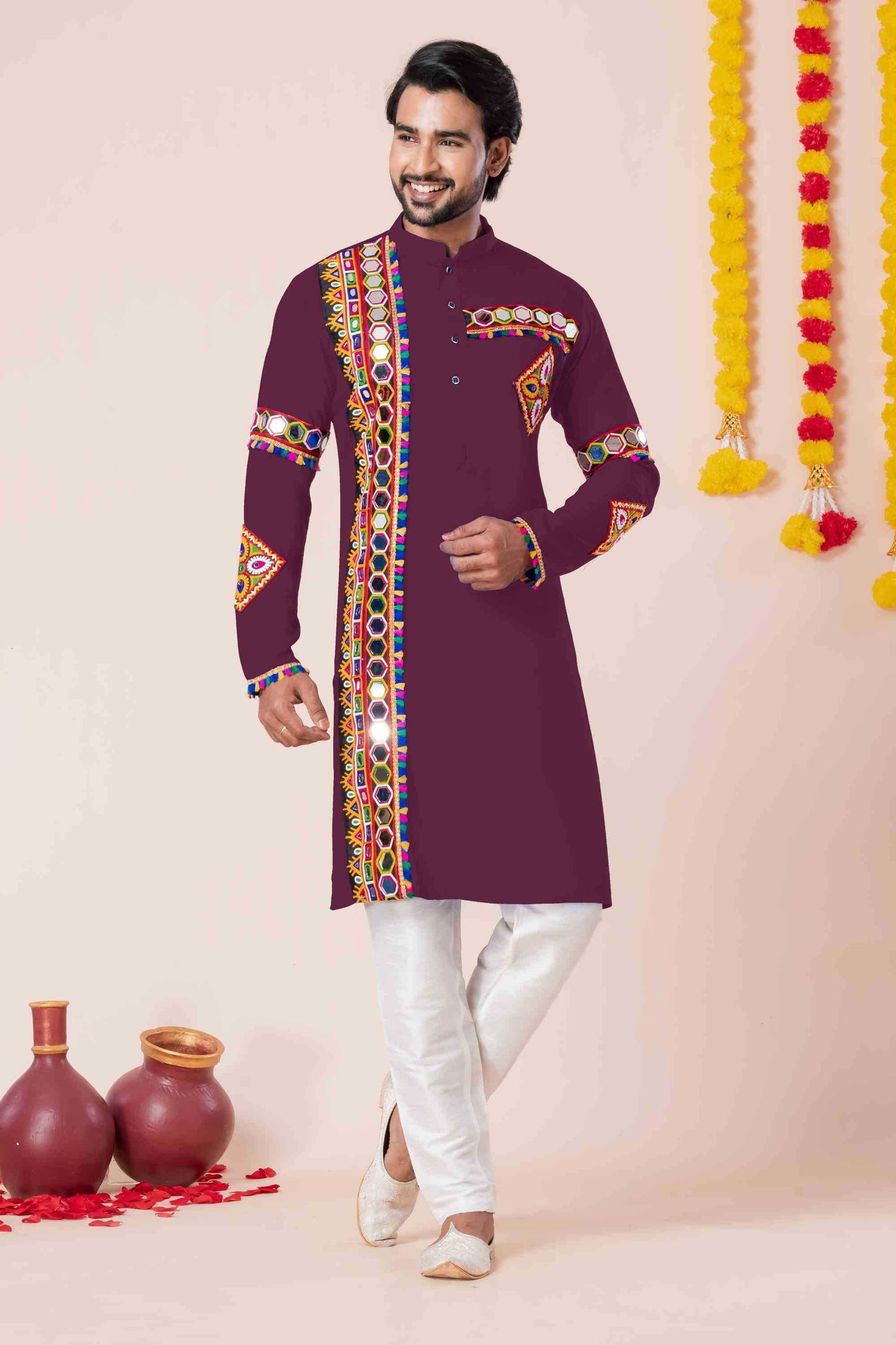Heavy Rayon Mens Kurta