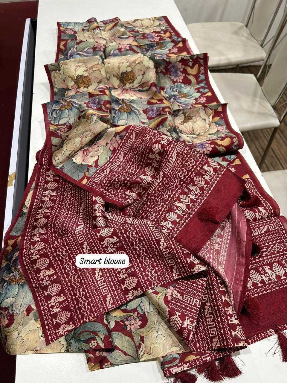 Akshara Tussar Silk Saree