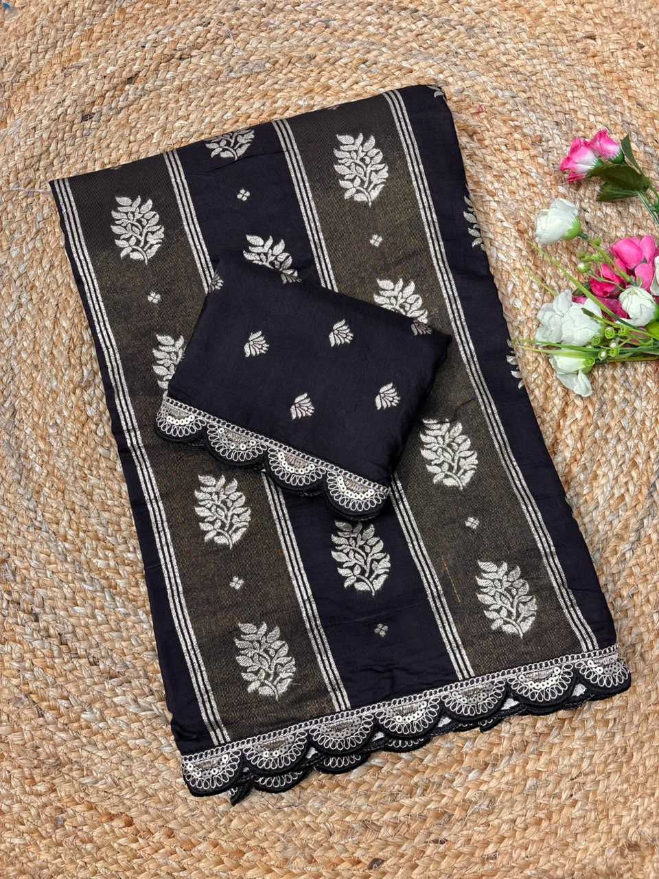 Kajal Russian Silk Soft Saree