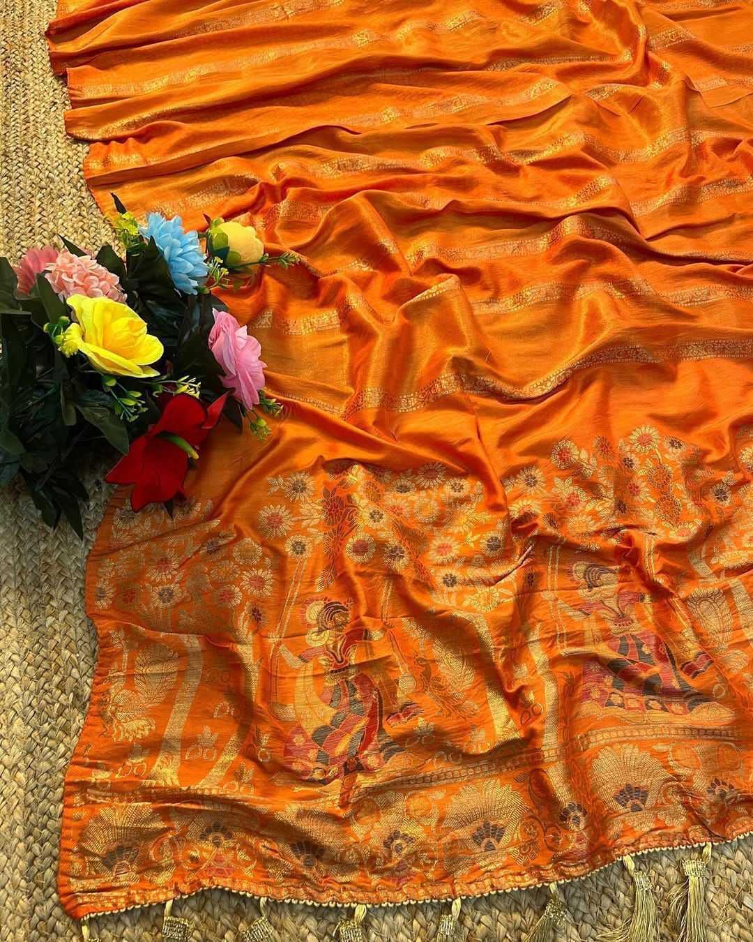Kalpna Zari Silk Designer Saree