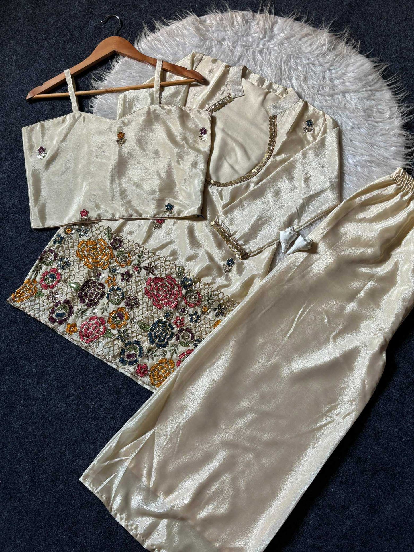 Chinon Embroidery Suit