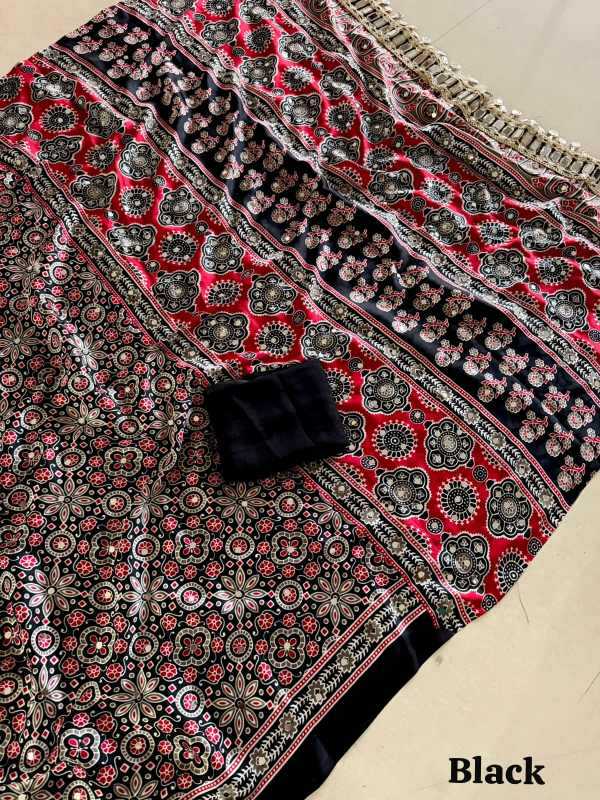 Arj Japan Sartin Ajrakh Saree