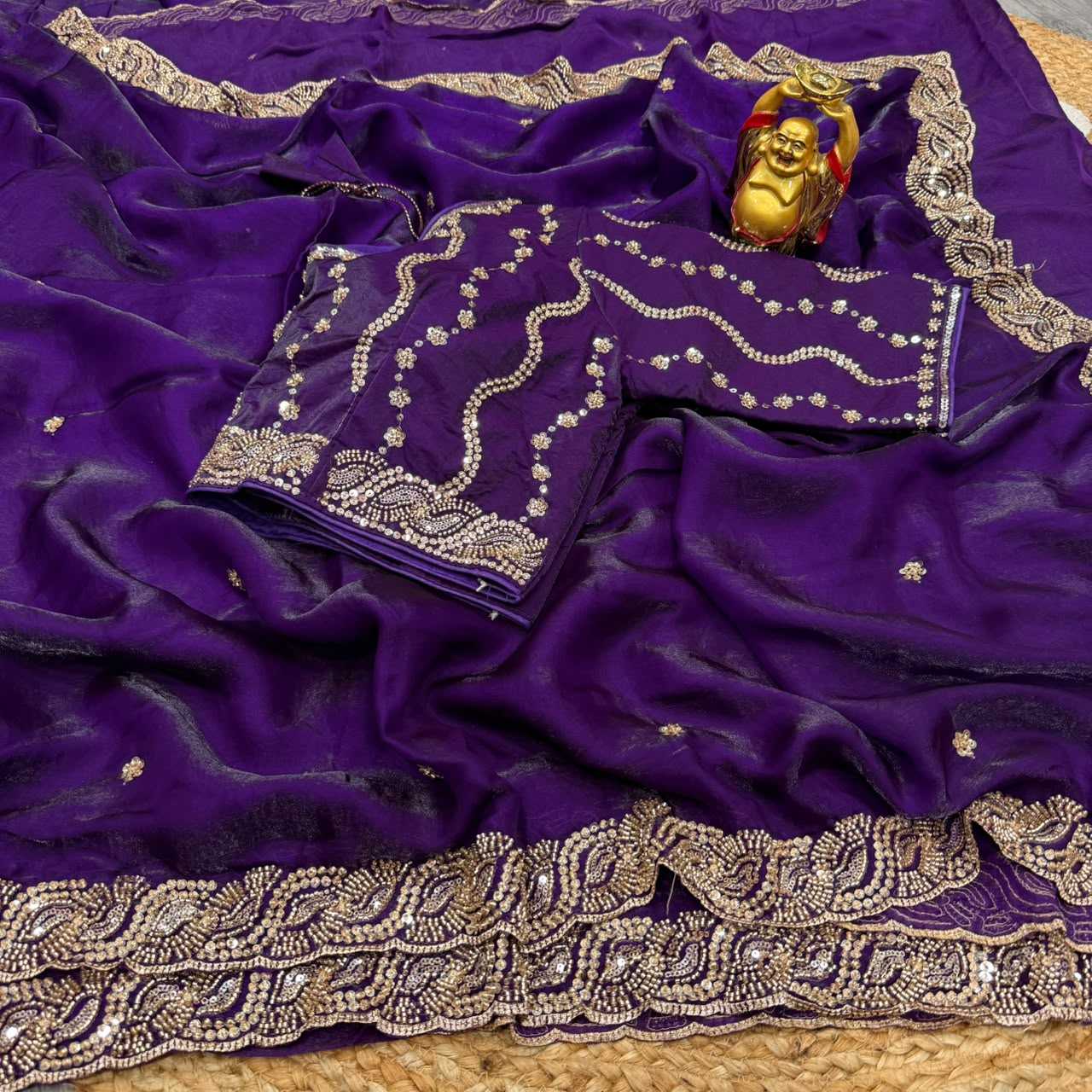 Space Silk Traditional Saree