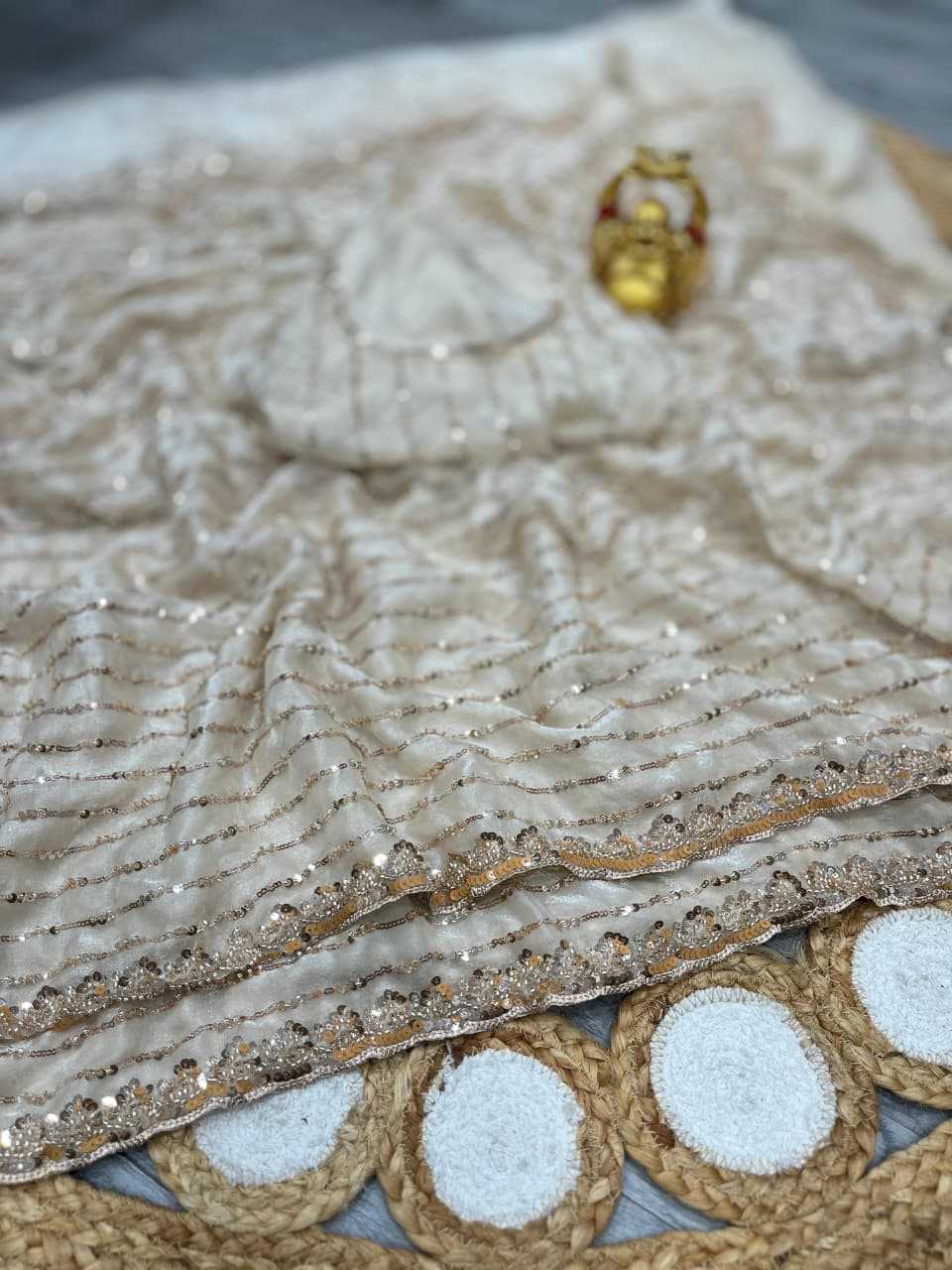 Space Silk Party Wear Saree