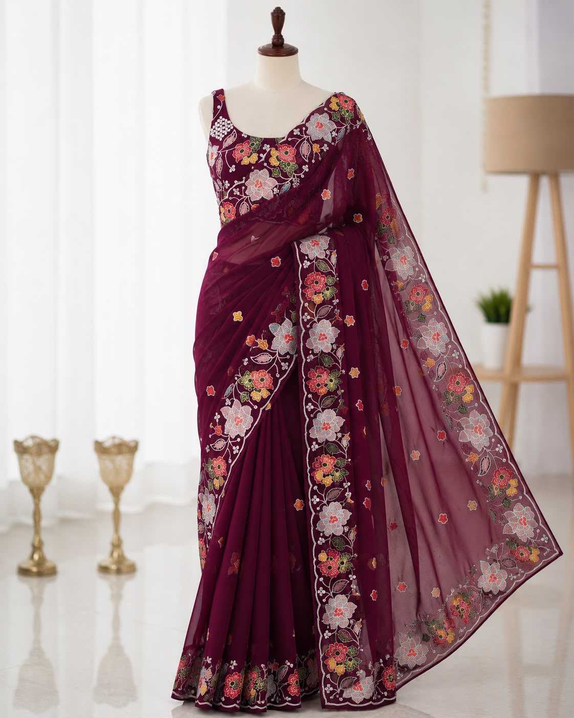Georgette Saree