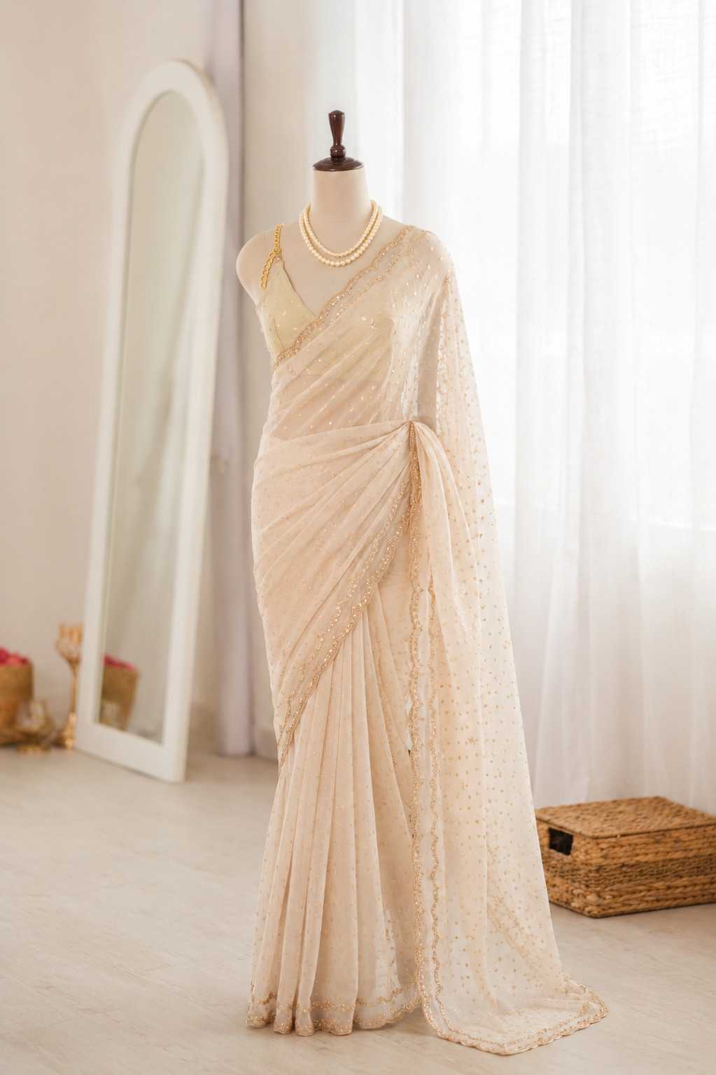Pure Silk Party Wear Saree