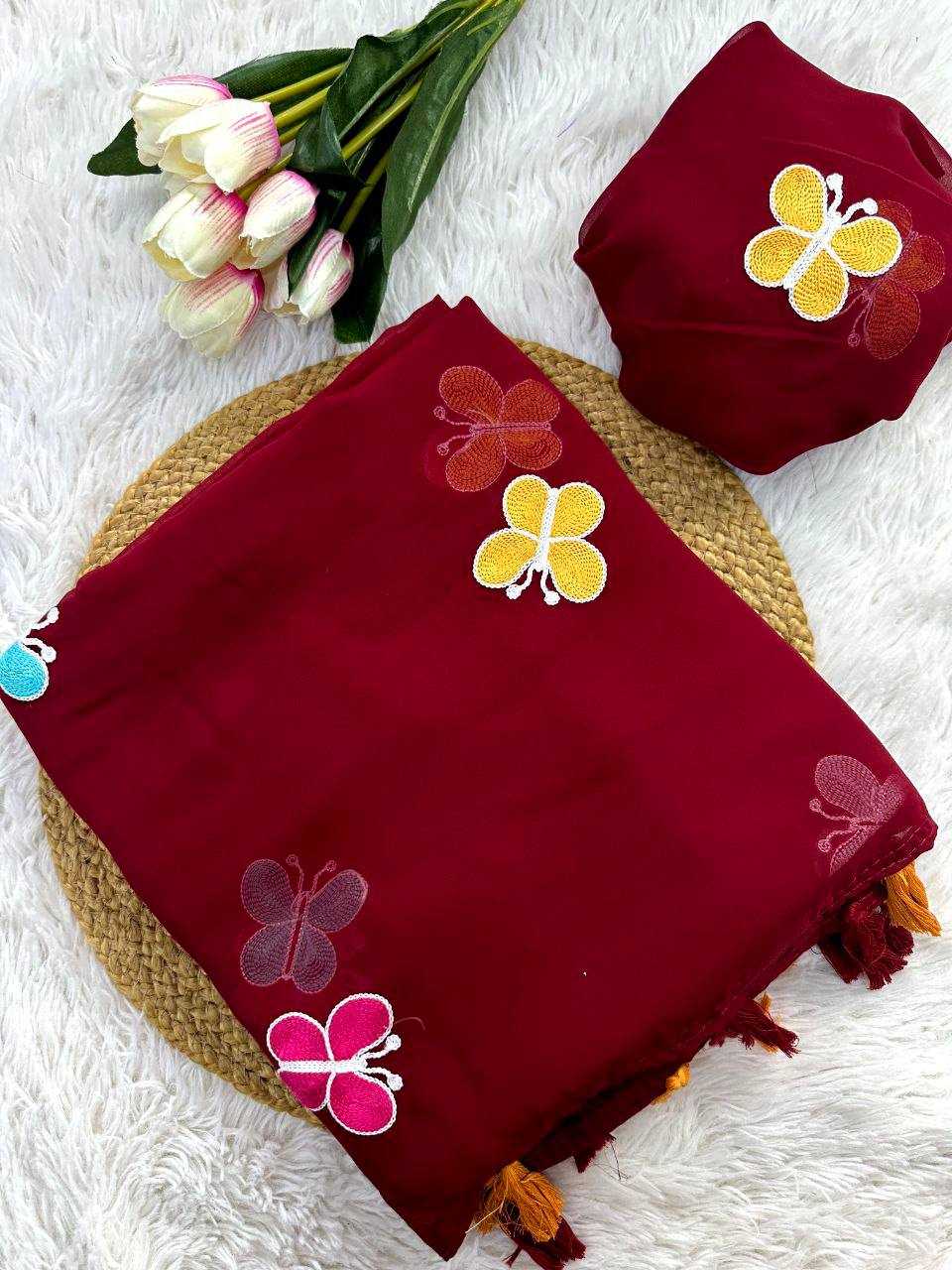 Georgette Party Wear Saree