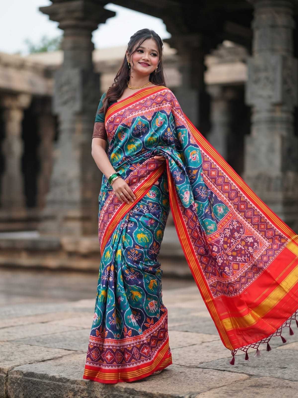 Ishita Soft Patola Silk Saree