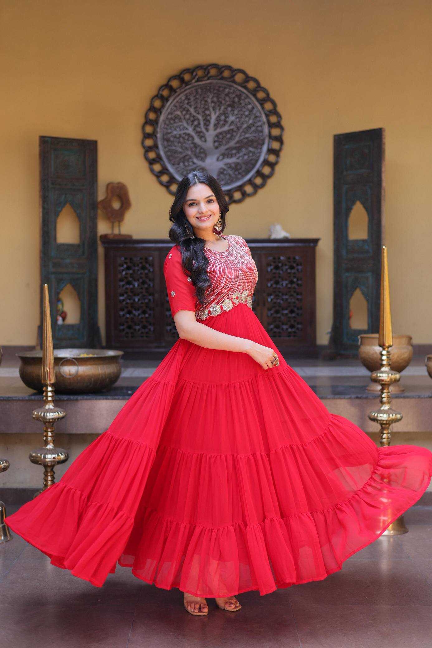 Blooming Fancy Gown