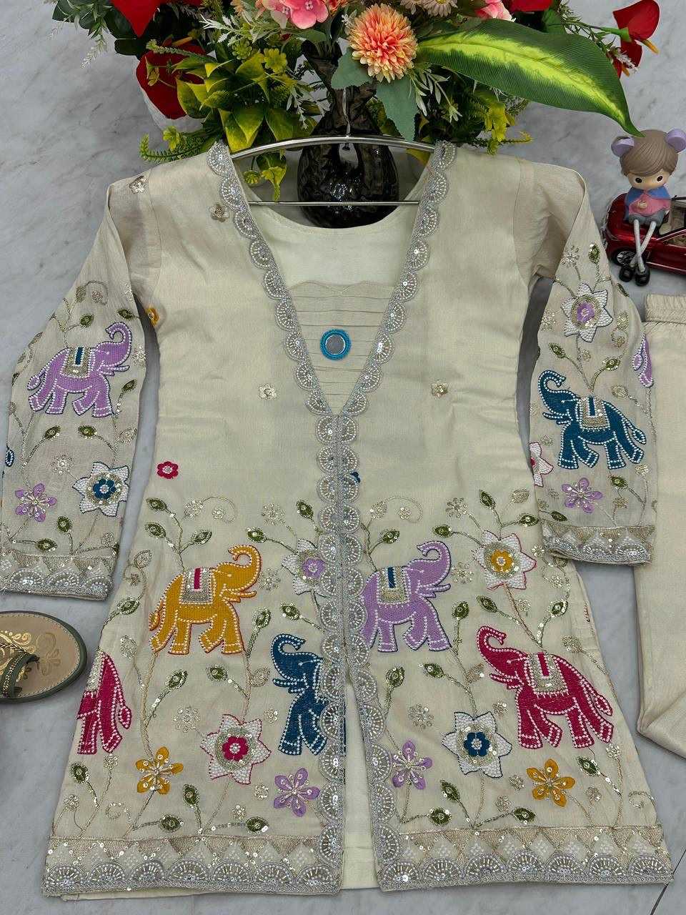 Shimmer Silk Designer Kurti