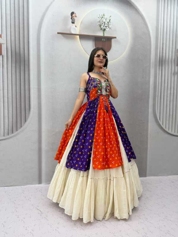 Khadi Cotton Printed Lehenga