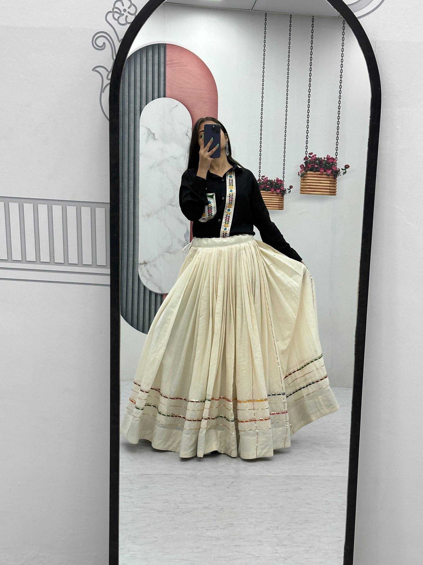 Cotton Designer Lehenga
