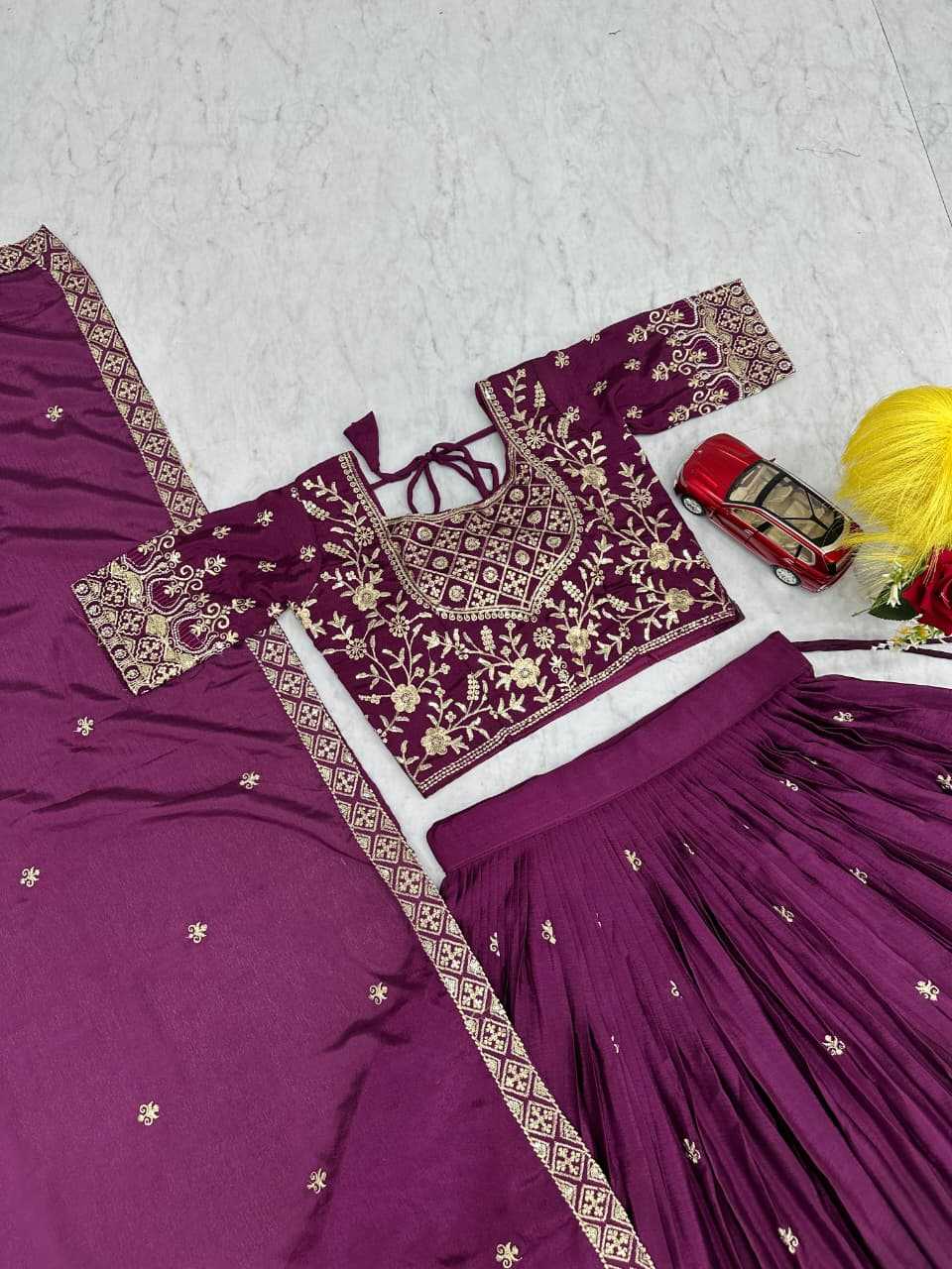 Chinon Embroidered Lehenga