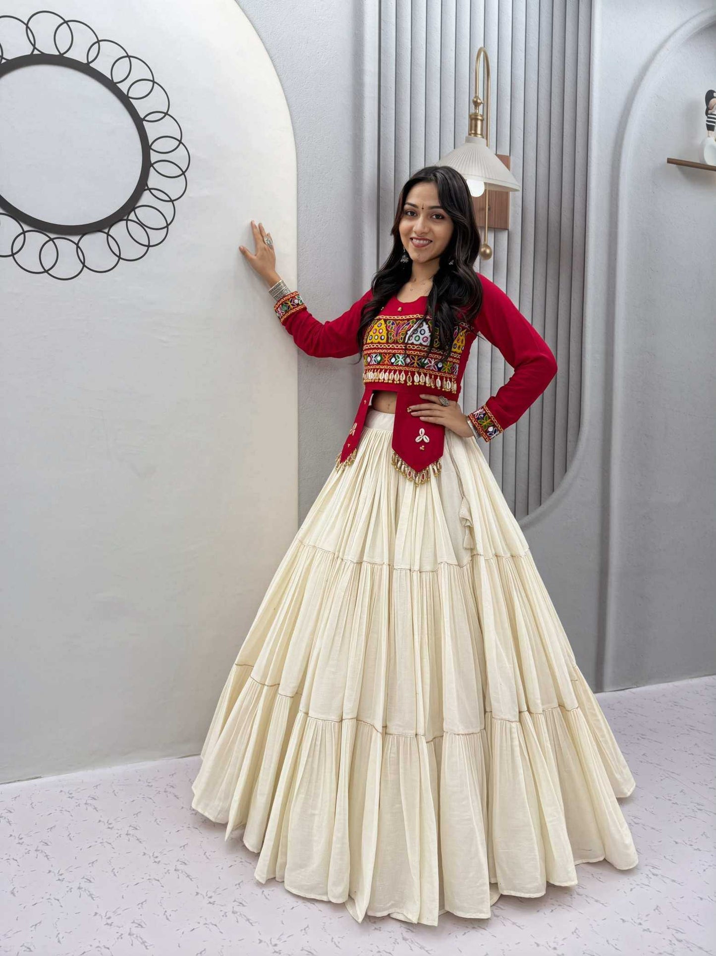 Cotton Designer Lehenga