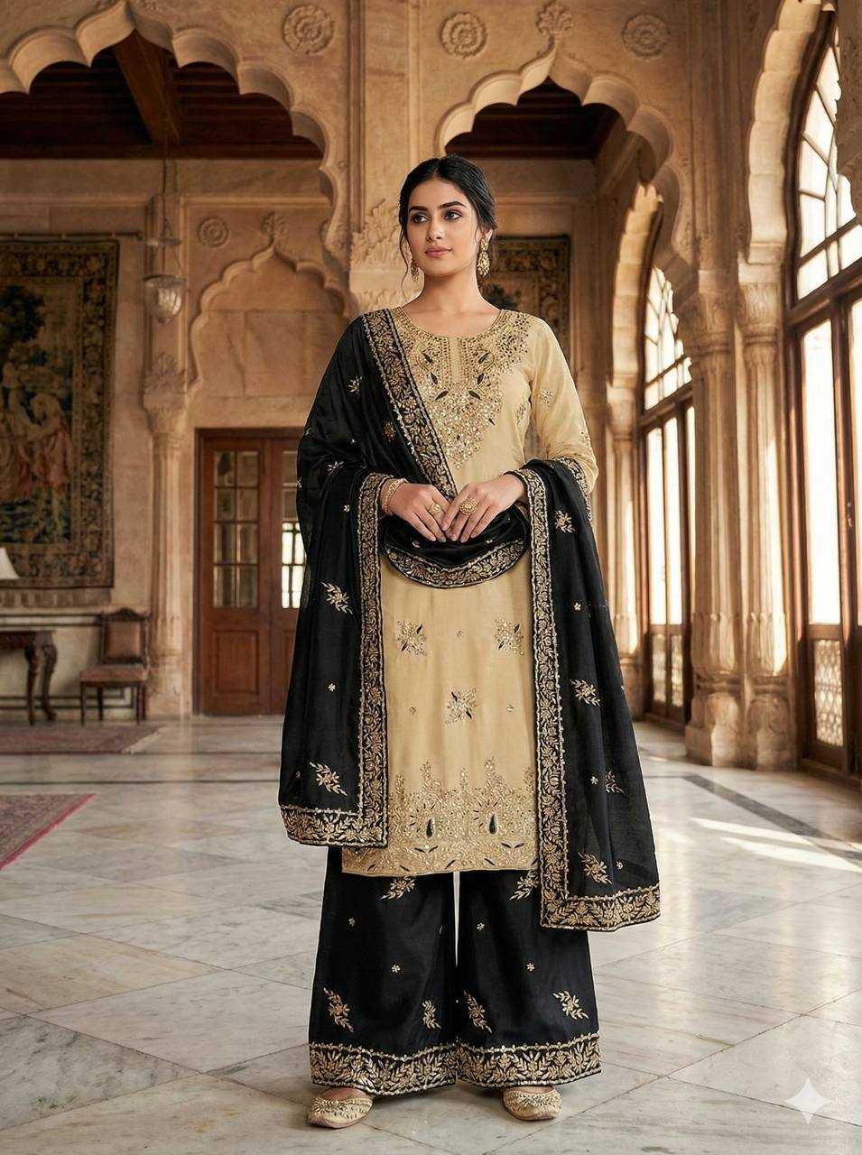 Cotton Embroidery Suit