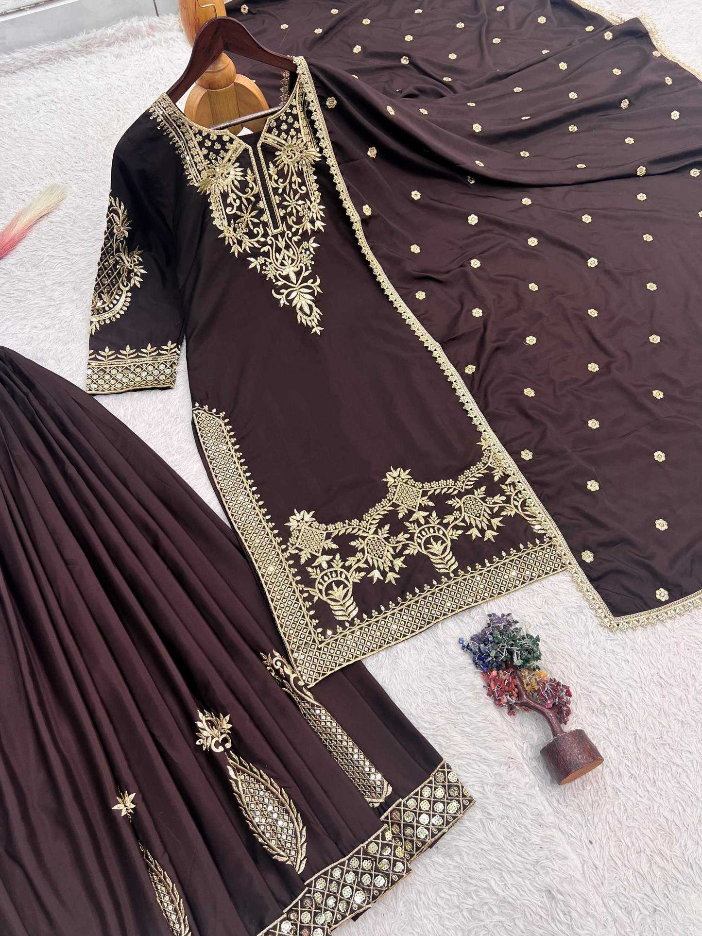 Embroidery Suit