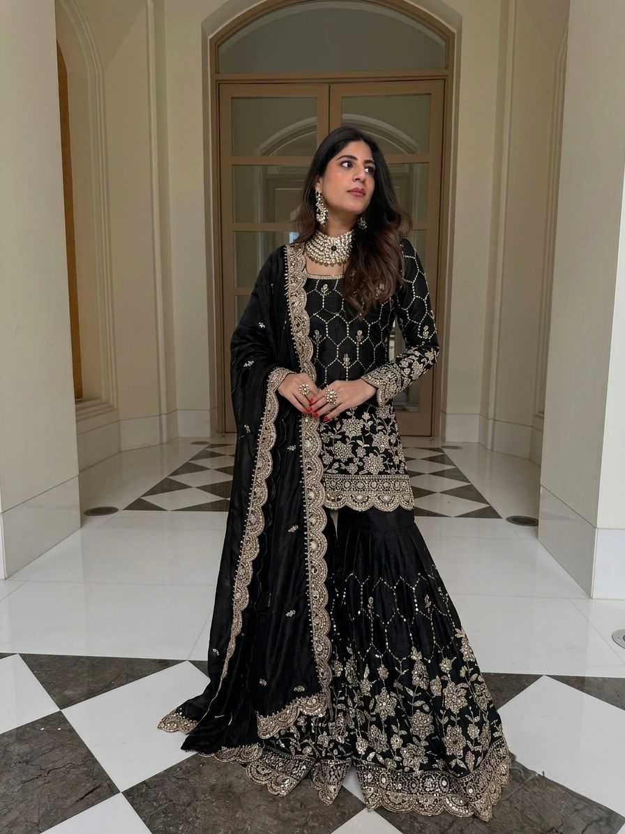 Pure Silk Cotton Suit