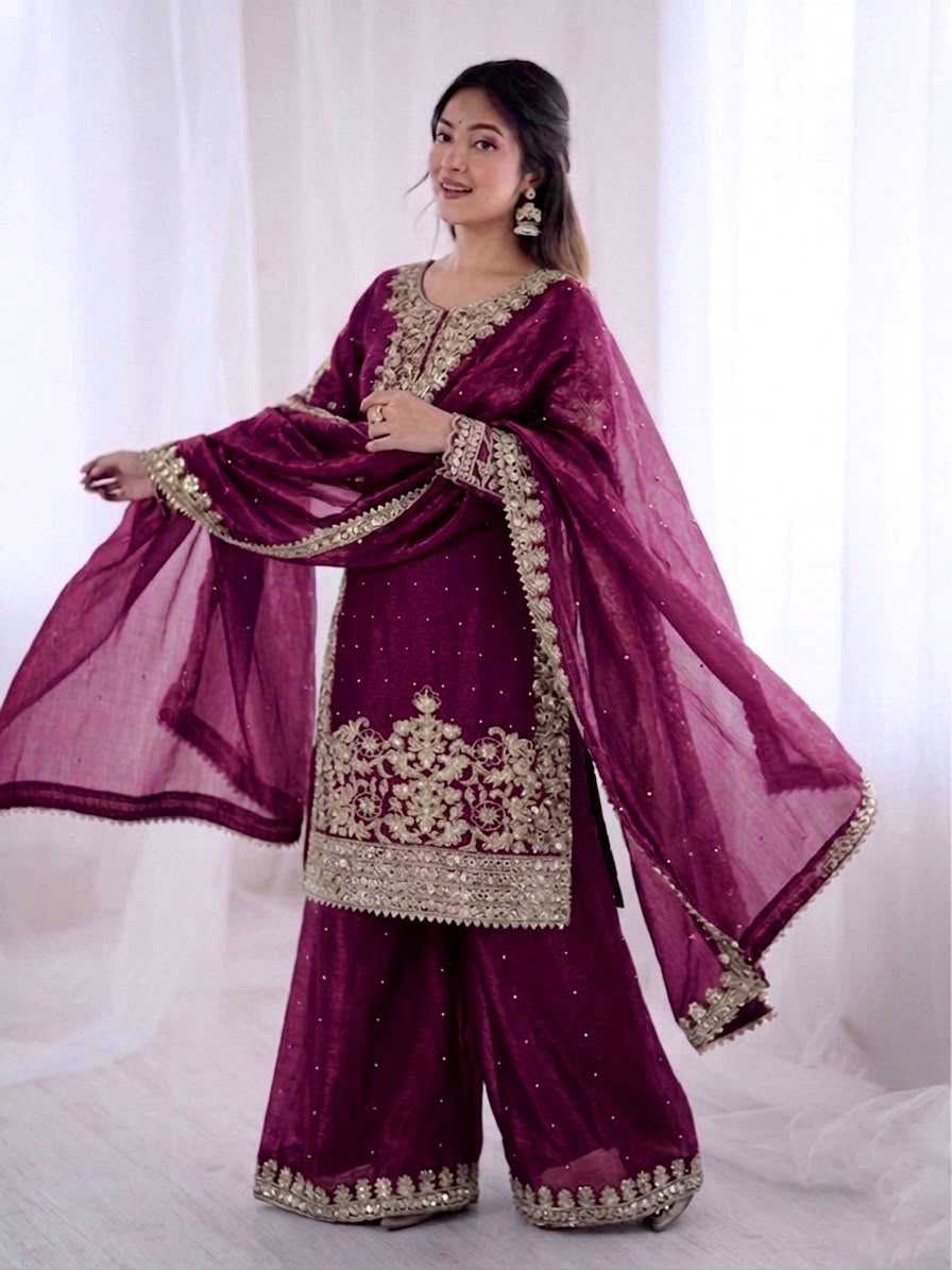 Embroidery Suit