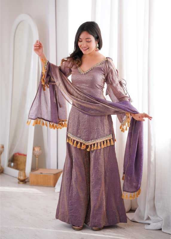 Crush Silk Cotton Suit