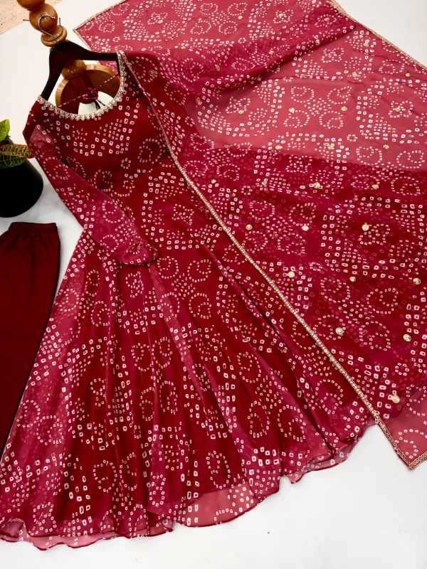 Faux Georgette Printed Suit 5368