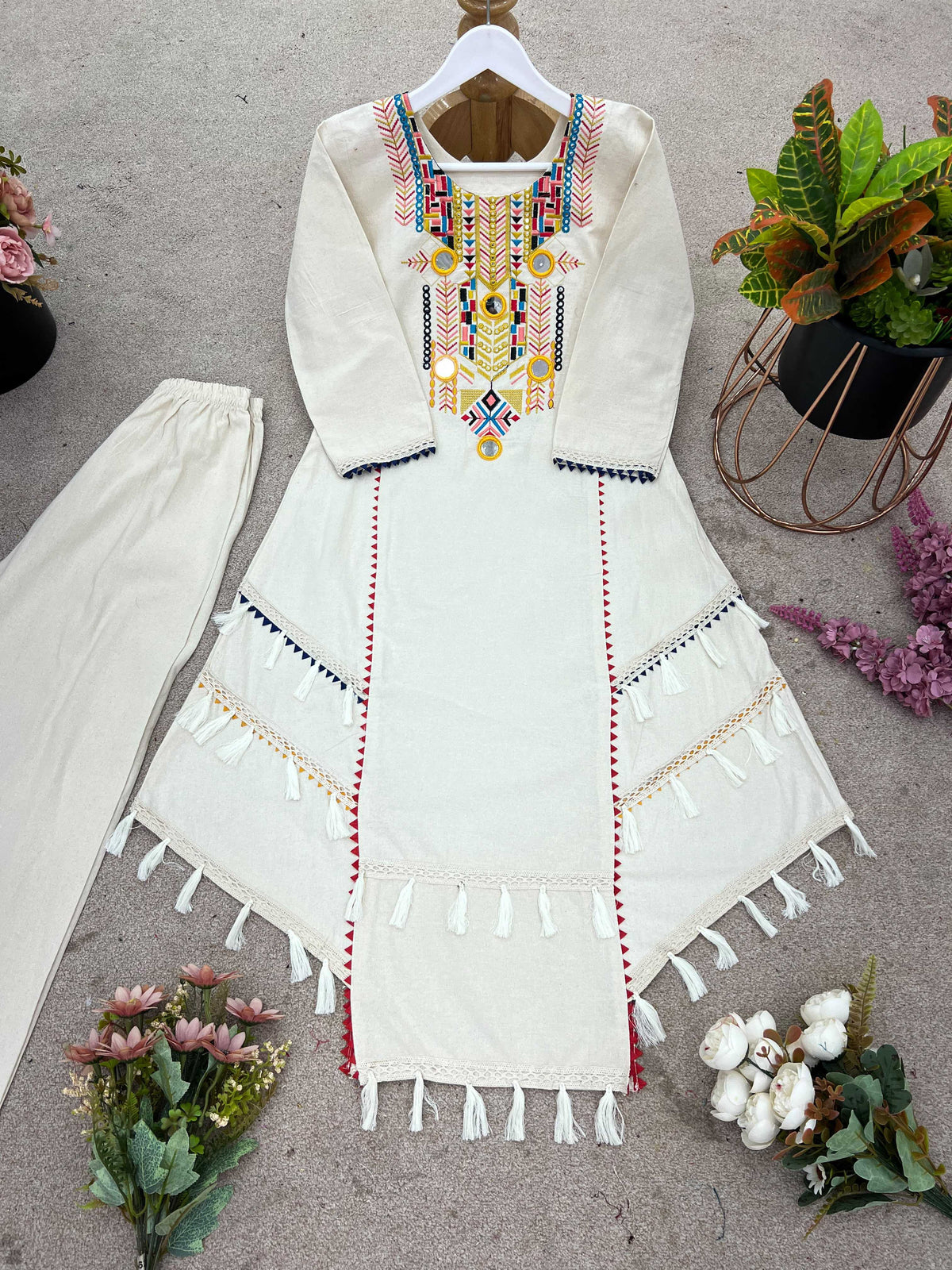 Khadi Cotton Suit