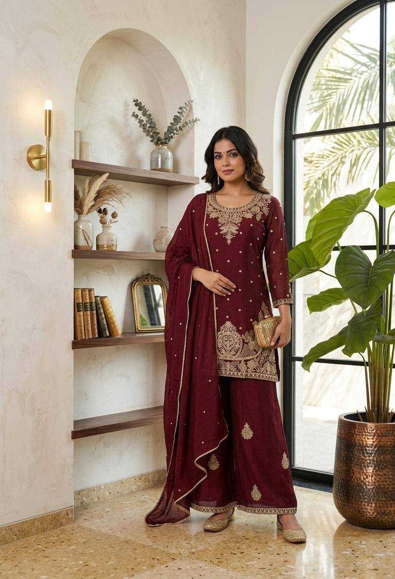 Rangoli Silk Embroidery Suit