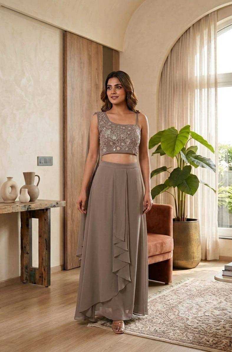 Georgette Embroidery Suit