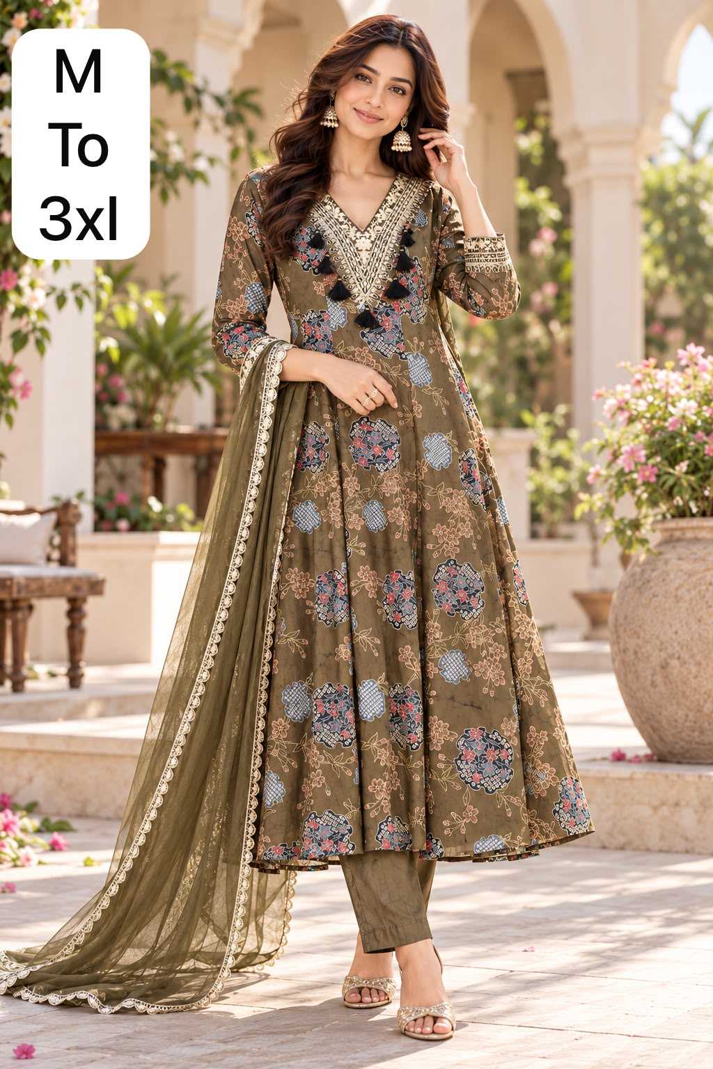 Shaila Satin Ladies Suit