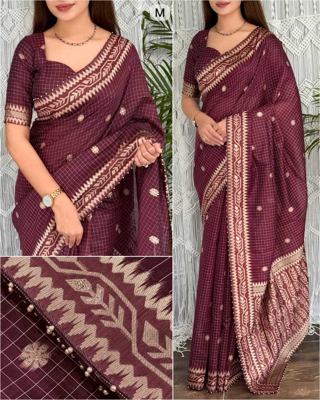 Cotton Party Wear Saree
