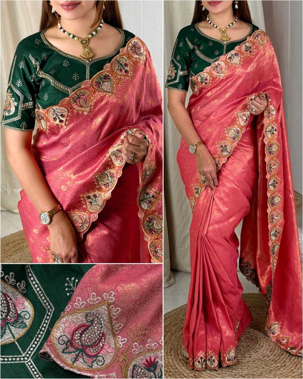 Zari Border Silk Saree