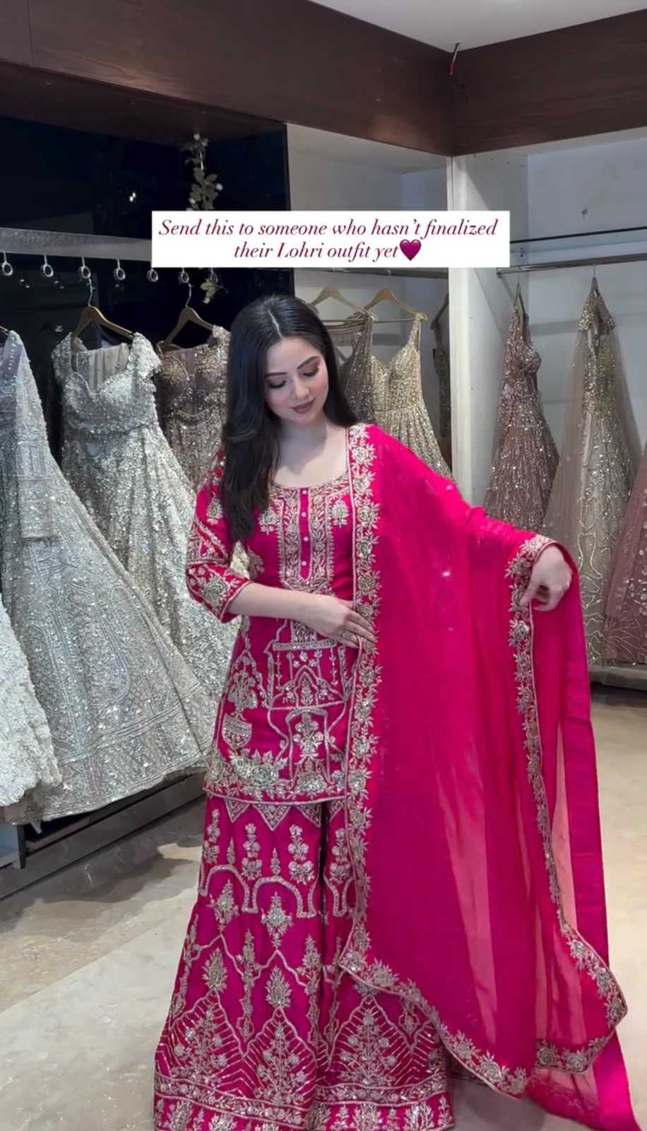 Vichitra Silk Sharara Salwar Suit