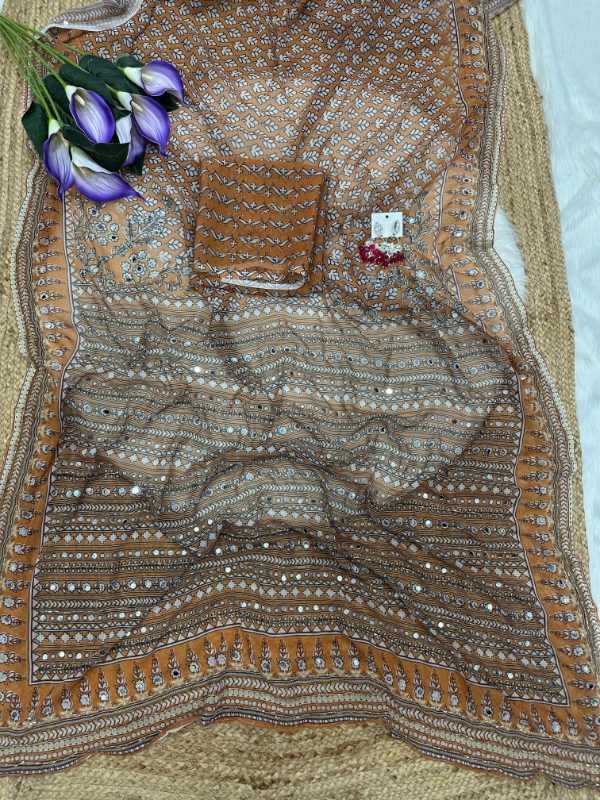 Iful Georgette Printed Saree