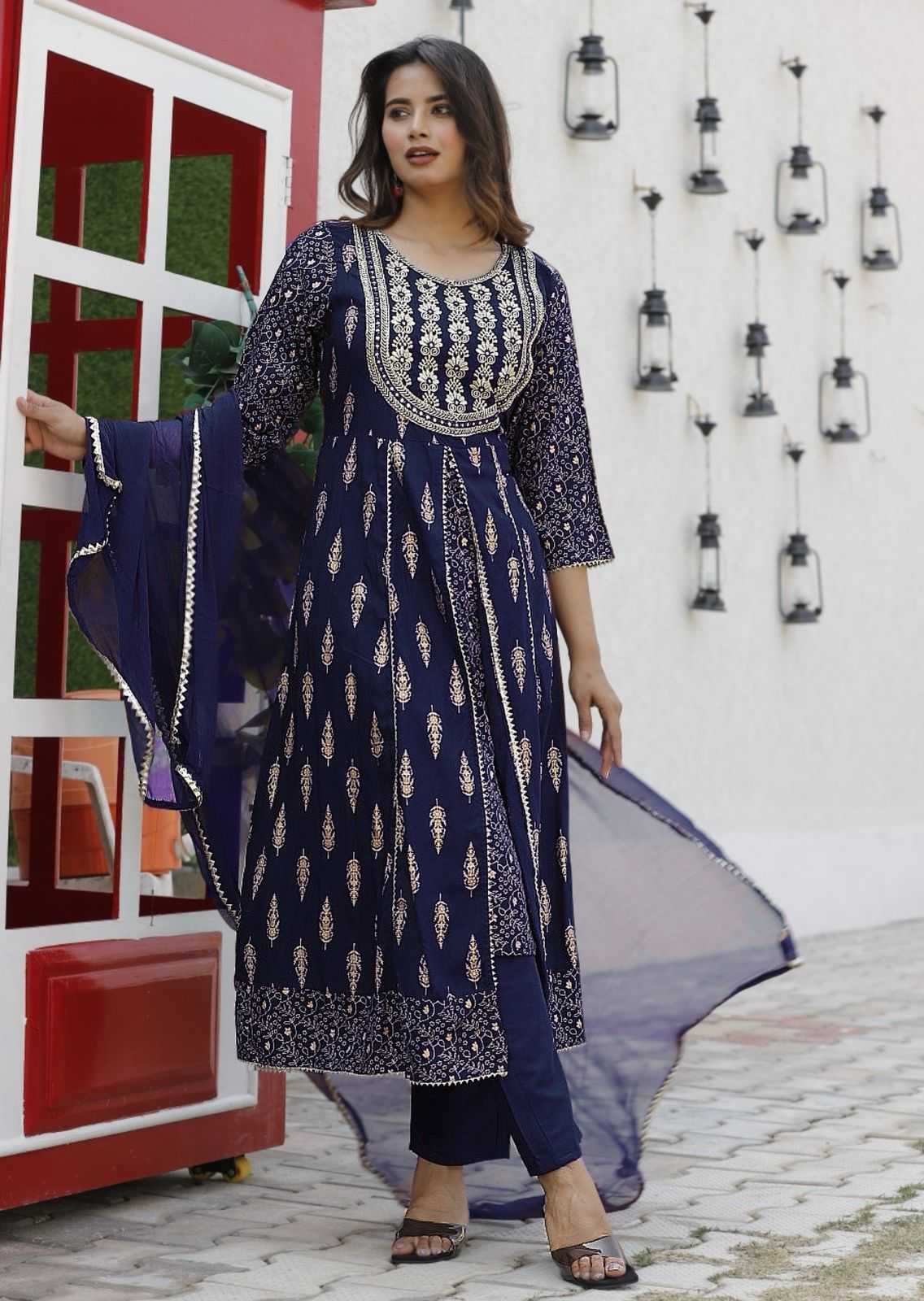 Heavy Rayon Designer Kurti