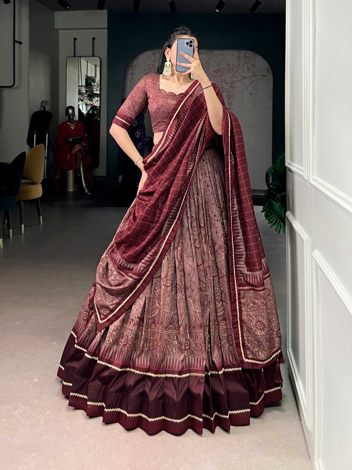 Dola Silk Designer Lehenga