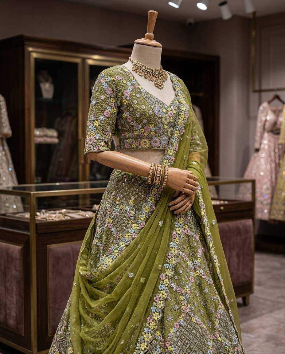 Butterfly Net Fancy Lehenga