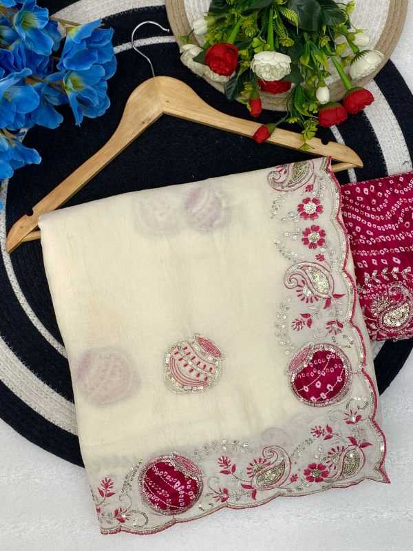 Rangoli Silk Sequence Saree