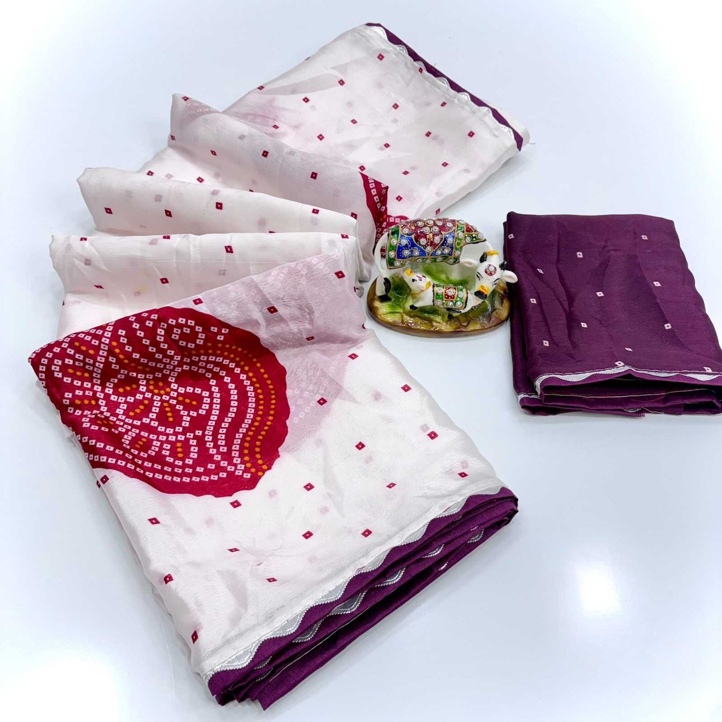 Chinon Designer Saree