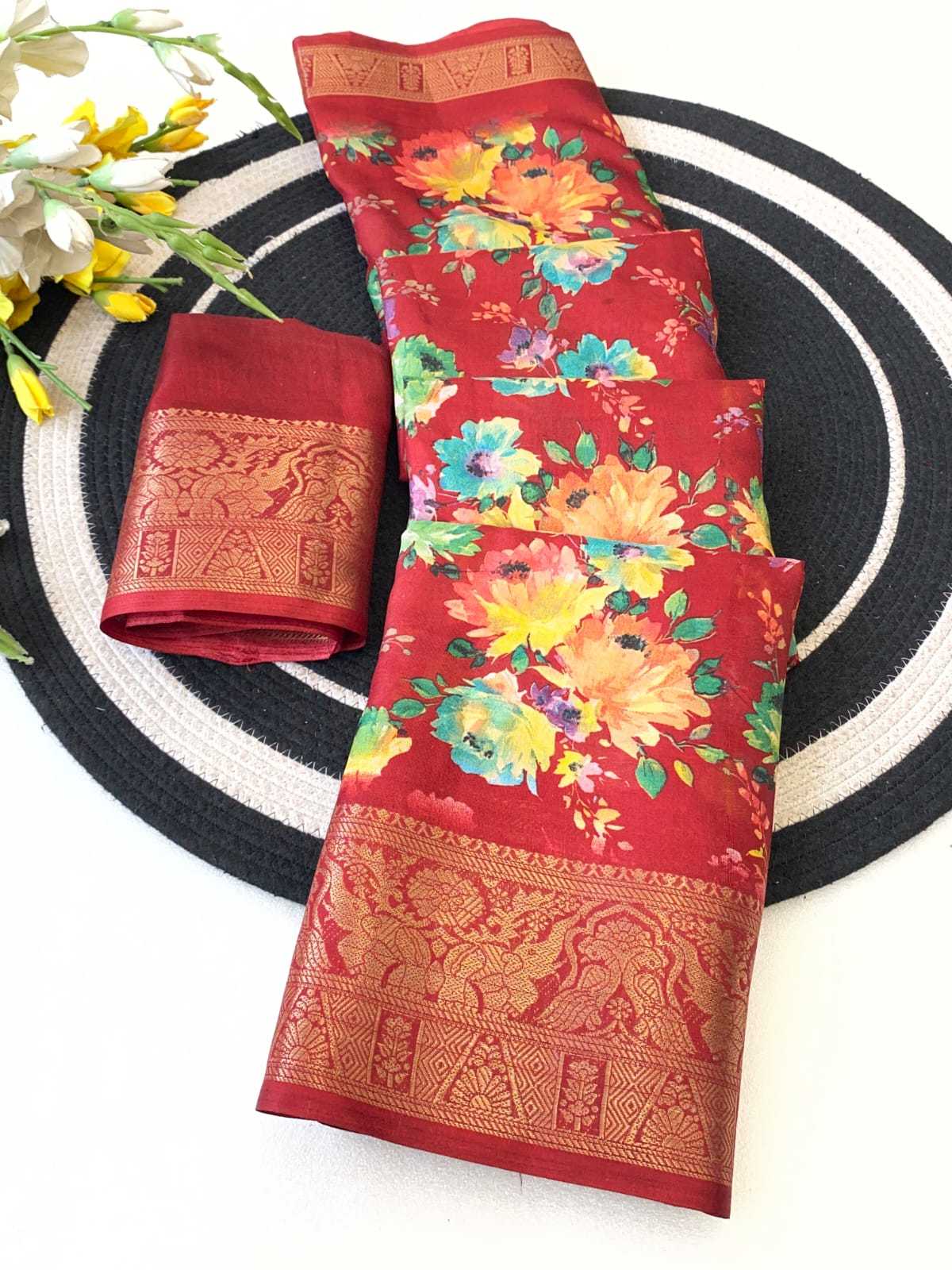 Soft Dola Designer Saree
