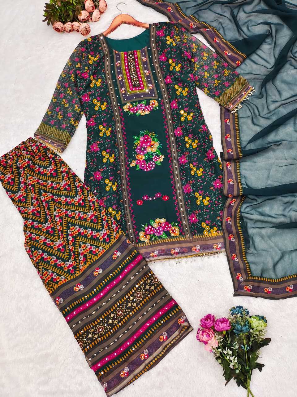 Georgette Printed Suit