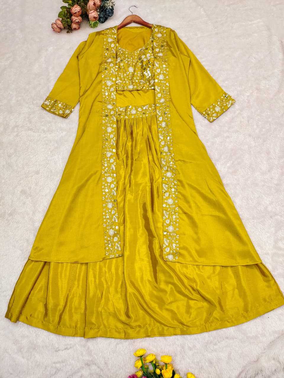 Chinon Silk Lehenga JT-143942