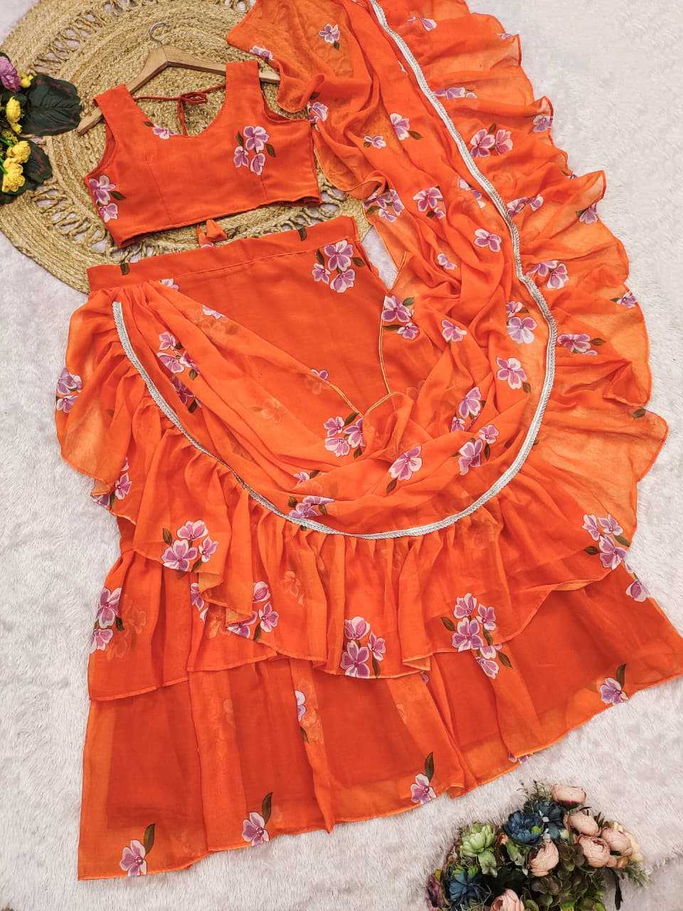 Georgette Saree 9334