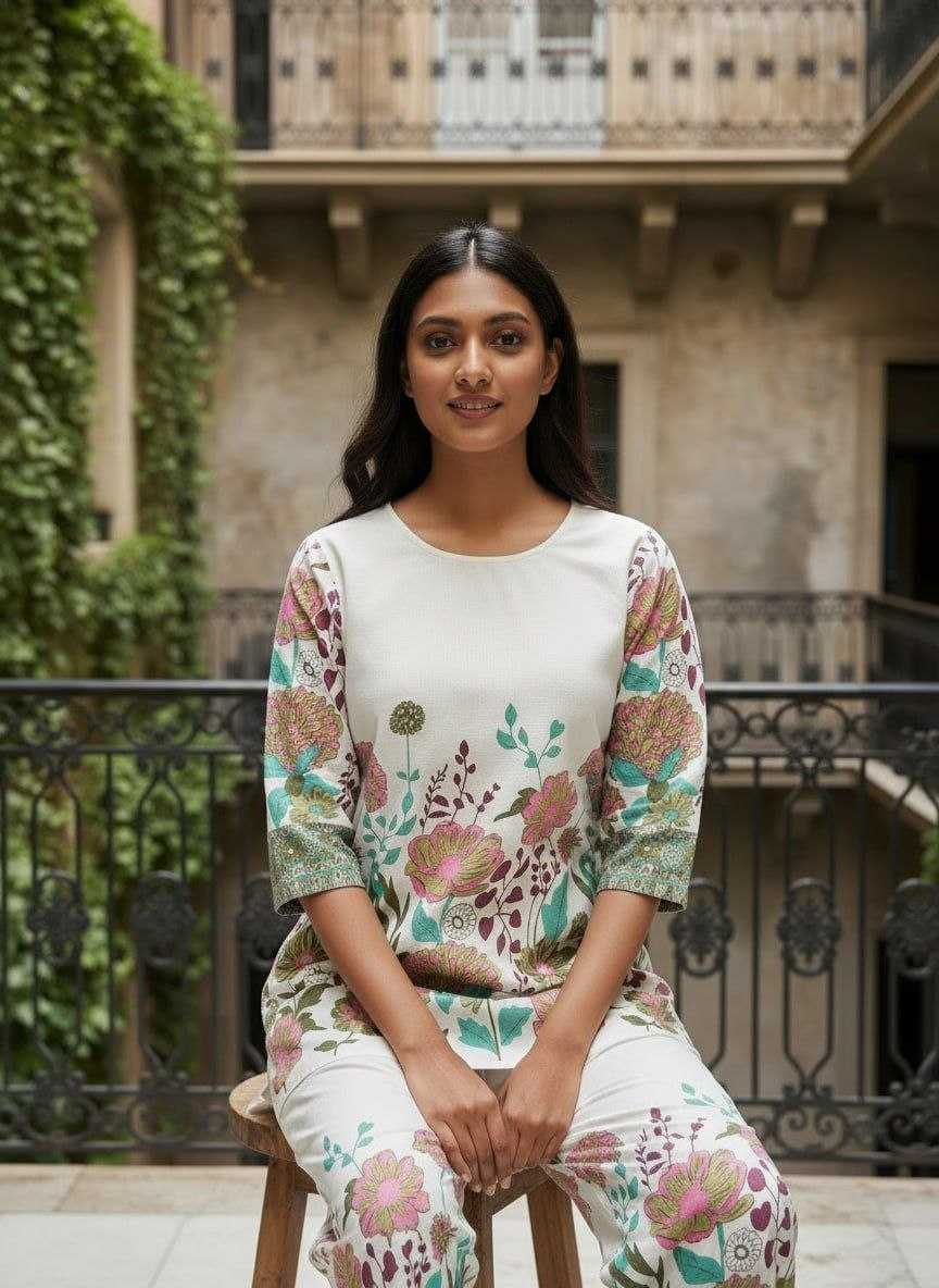 Khadi Cotton Co-ord Set
