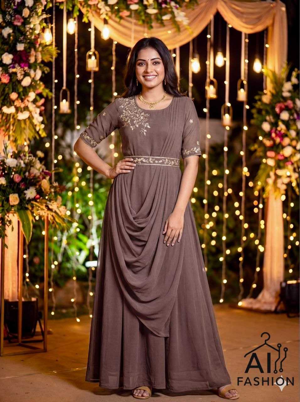Georgette Gown